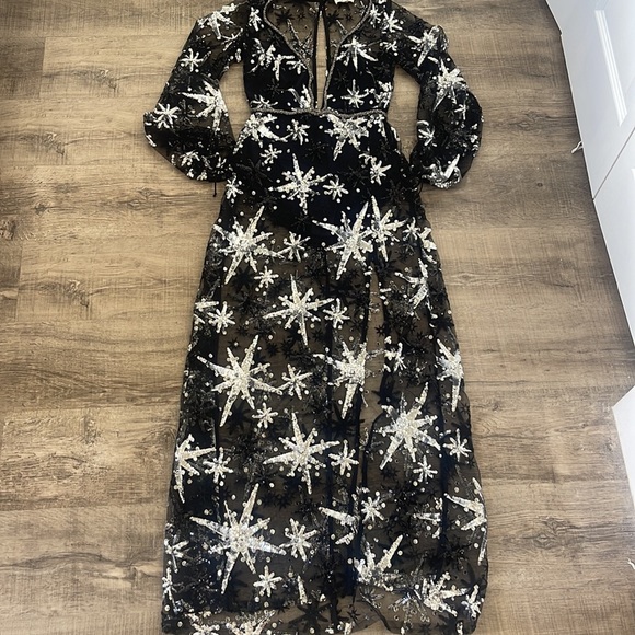 NWOT For Love & Lemons Stardust maxi dress - Picture 9 of 14